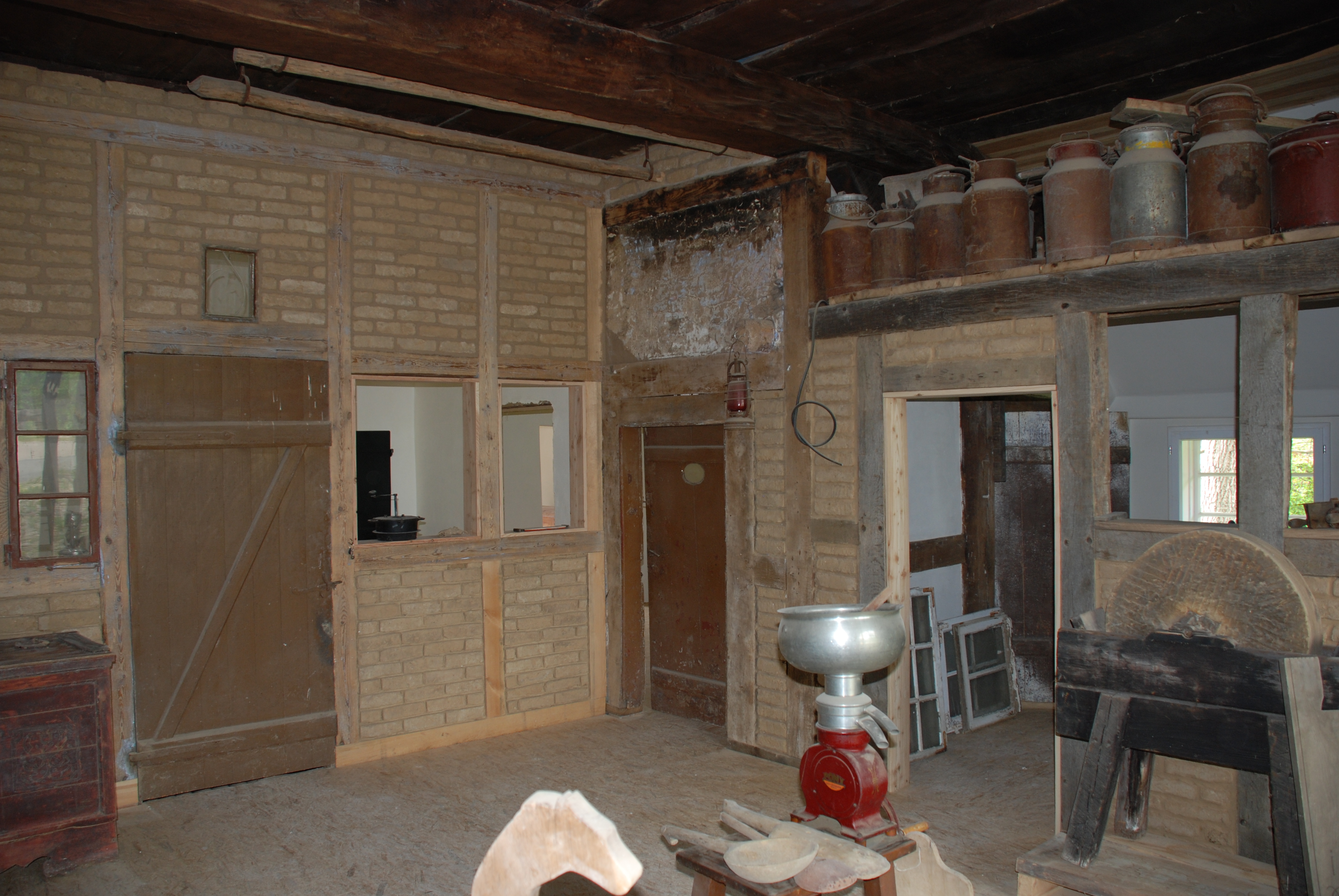 Die Diele des Pfarrwitwenhauses nach der Sanierung